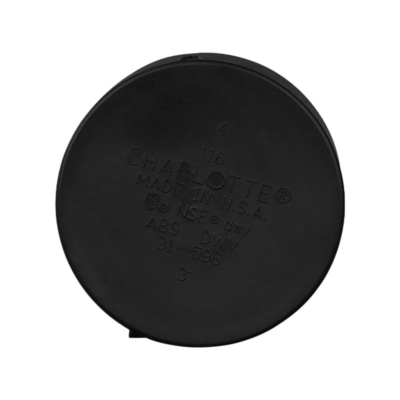 CHARLOTTE PIPE 3 DWV Cap DWV (Drain, Waste and Vent) (1 Unit Piece) - Image 2